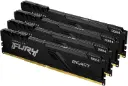 Kingston FURY Beast 128GB (4x32GB) 3600MHz DDR4 CL18 Memoria Gaming Kit per Computer Fissi Kit da 4 KF436C18BBK4/128 